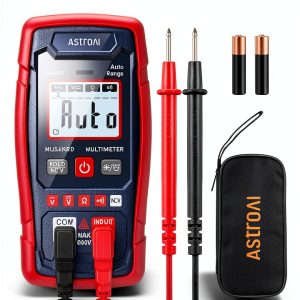AstroAI Smart Multimeter Red Auto Ranging for DIY-0