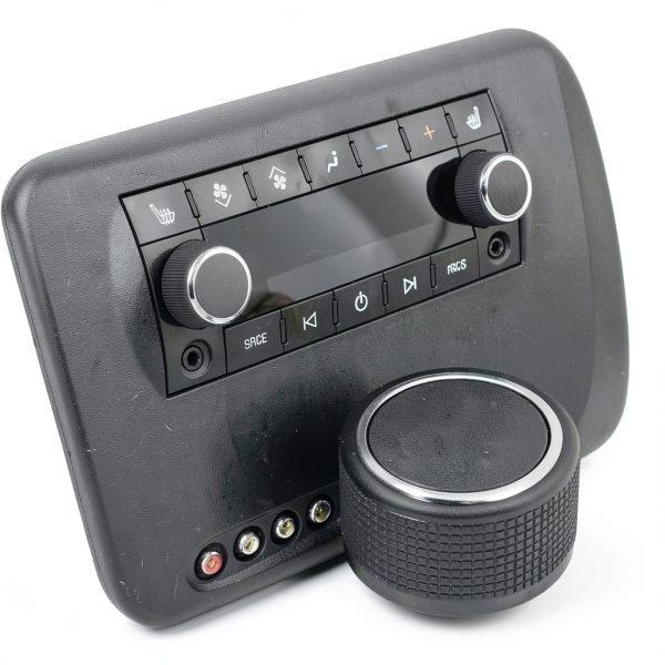 Gekufa Radio Knob Black Chrome for Chevy Tahoe-4