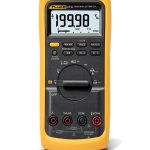 Fluke 87V Industrial Multimeter Yellow Model-0
