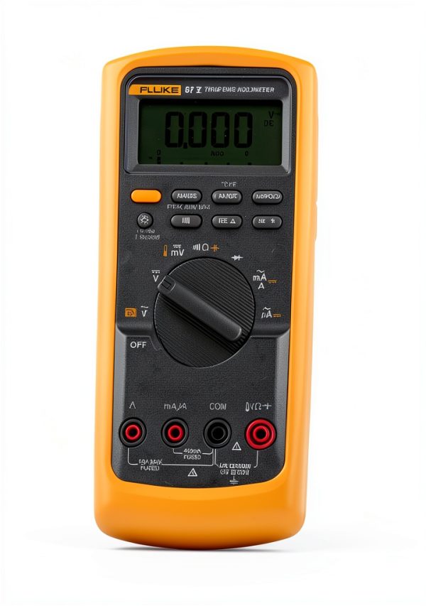Fluke 87V Industrial Multimeter Yellow Model-3