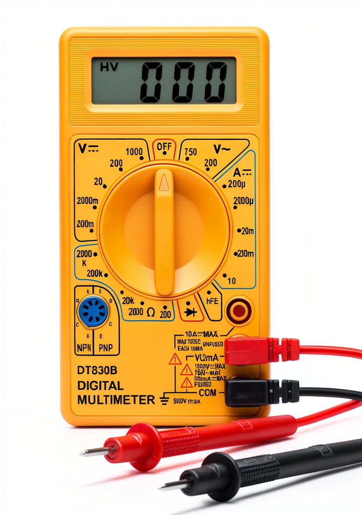 Hiltex digital multimeter tester