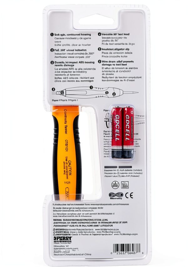 Gardner Bender 2‑Function Continuity Tester Yellow-2