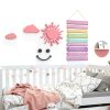 Pink Wooden Wall Decor for Girls by JEVUVU Home-3