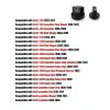 LXROAR01 Ford Heater Switch Knobs Brass Material-2