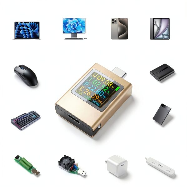Eversame Color Screen Multifunctional USB C Tester-5