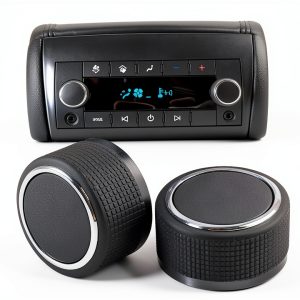 Gekufa Radio Knob Black Chrome for Chevy Tahoe-0
