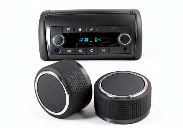 Gekufa Radio Knob Black Chrome for Chevy Tahoe-0