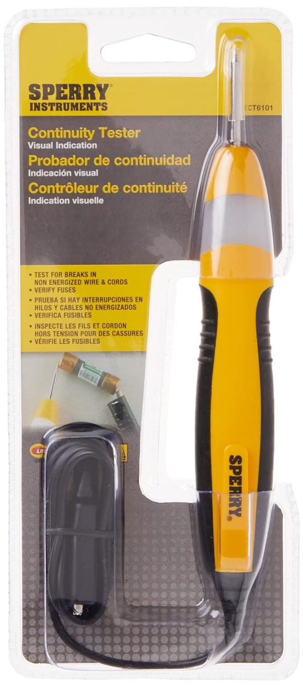 Gardner Bender 2‑Function Continuity Tester Yellow-3