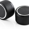 Gekufa Radio Knob Black Chrome for Chevy Tahoe-1
