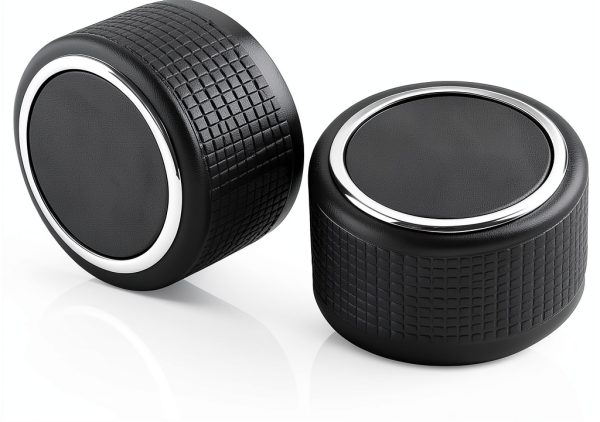Gekufa Radio Knob Black Chrome for Chevy Tahoe-1