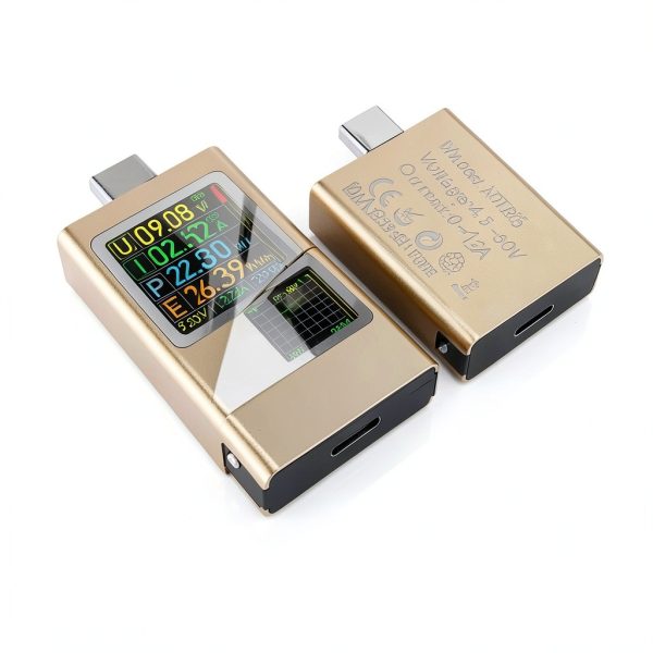 Eversame Color Screen Multifunctional USB C Tester-4