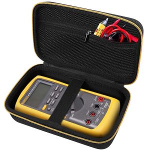Fluke 87V Multimeter Case Black+Yellow Pocket COMECASE-0