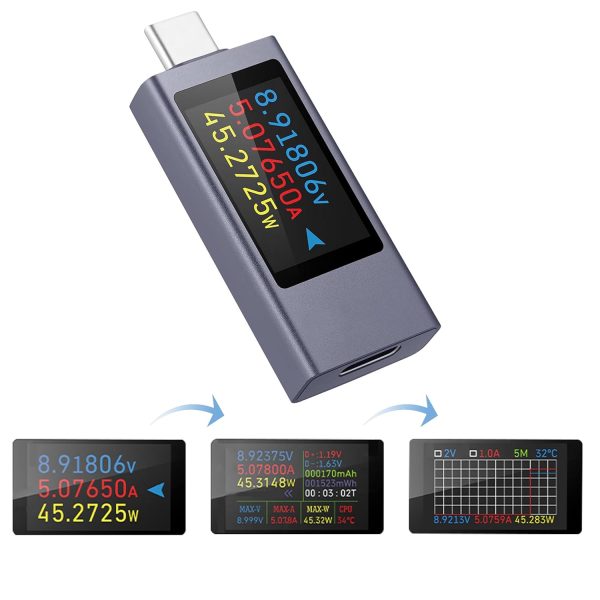 diymore USB C Power Meter Multi Tester Solar-0