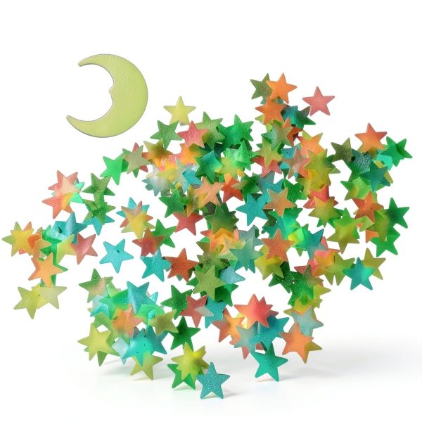 Glow in the Dark Star Stickers GLOCARNIVAL Wall-3