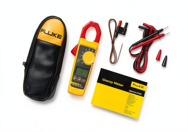 Fluke 325 Yellow TRMS Clamp Meter True RMS-2