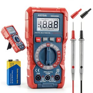 AstroAI DM200M Multimeter Black Pocket Digital-0