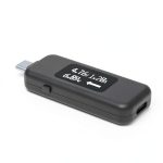 Plugable USB-C Power Tester Black USBC-VAMETER3-0