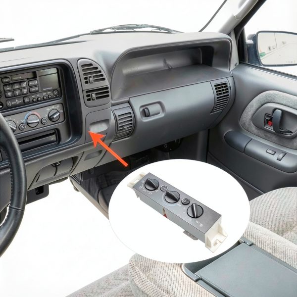 YAOPEI Manual Heater Control Switch Chevy GMC Trucks-2