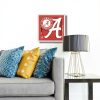 12x12 Sports Fan Wall Art YouTheFan Textured Matte-1