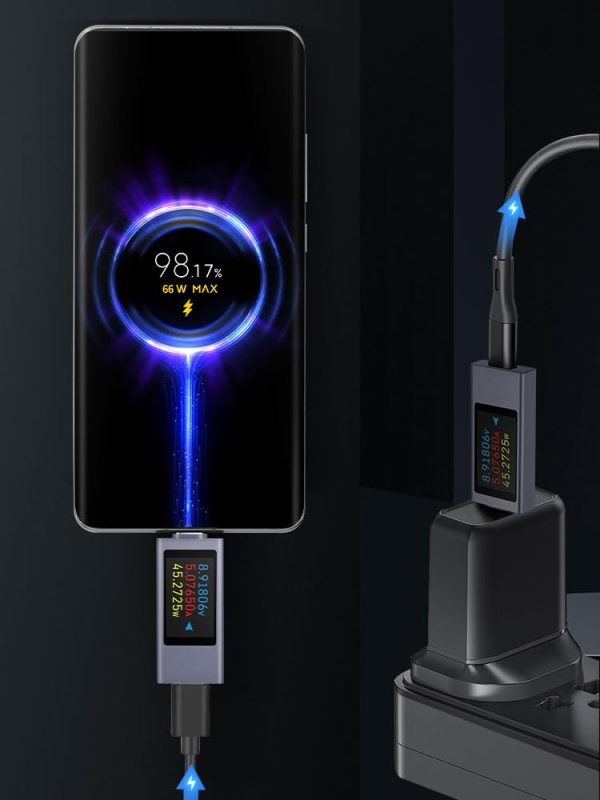 diymore USB C Power Meter Multi Tester Solar-6