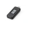 Plugable USB-C Power Tester Black USBC-VAMETER3-5