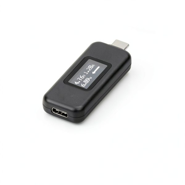 Plugable USB-C Power Tester Black USBC-VAMETER3-5