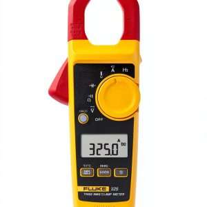 Fluke 325 Yellow TRMS Clamp Meter True RMS-0