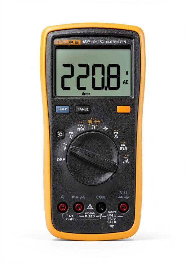Fluke Digital Multimeter CAT III 600V Safety-0