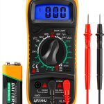 LJPXHHU Compact Multimeter Orange Black-0