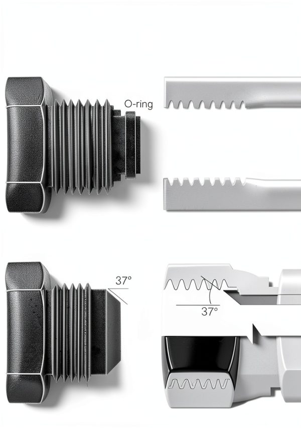 EVIL ENERGY 6AN to M16x1.5 Flare Connector-3