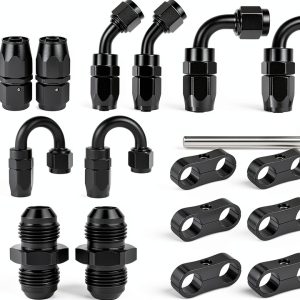8AN Swivel Hose End EVIL ENERGY Aluminum Fitting-0