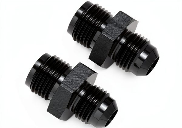 Podavelle AN6 Flare Adapter Fittings Black 2pcs-3