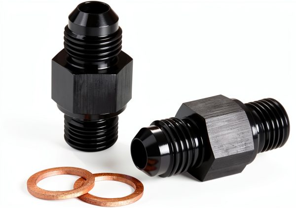 Podavelle AN6 to 1/4 NPSM Aluminum Adapter-3