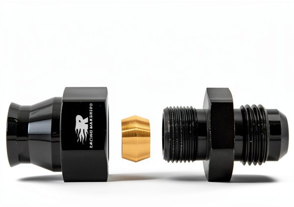 6AN to 5/16 Aluminum Flare Fitting CNRAQR Automotive-2