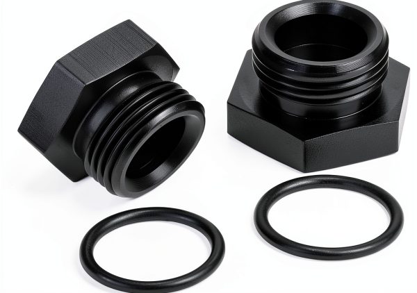 AN6 Hex Plug EVIL ENERGY Fuel Fitting Aluminum-0