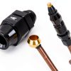 6AN to 5/16 Aluminum Flare Fitting CNRAQR Automotive-8