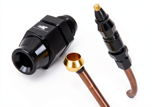 6AN to 5/16 Aluminum Flare Fitting CNRAQR Automotive-8