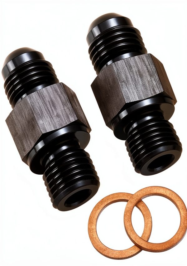 Podavelle AN6 to 1/4 NPSM Aluminum Adapter-0