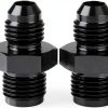 Podavelle AN6 Flare Adapter Fittings Black 2pcs-0