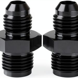Podavelle AN6 Flare Adapter Fittings Black 2pcs-0
