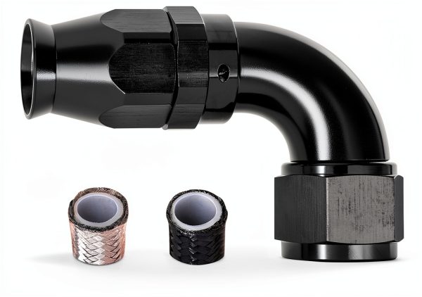 8AN 90Degree Fuel Fitting EVIL ENERGY Aluminum-4