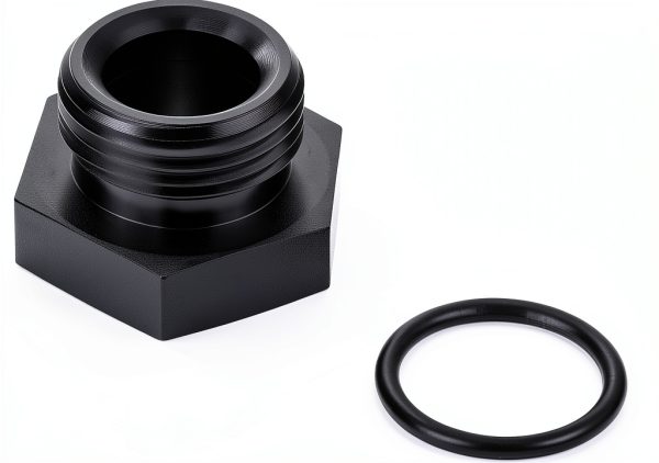 AN6 Hex Plug EVIL ENERGY Fuel Fitting Aluminum-3