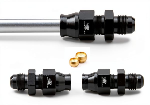 6AN to 5/16 Aluminum Flare Fitting CNRAQR Automotive-1