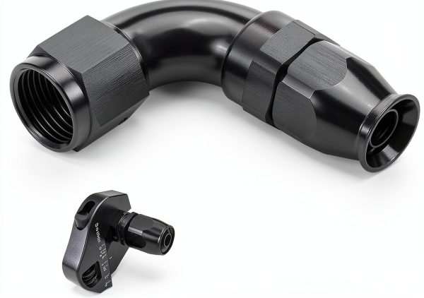 8AN 90Degree Fuel Fitting EVIL ENERGY Aluminum-5