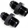 Podavelle AN6 Flare Adapter Fittings Black 2pcs-2