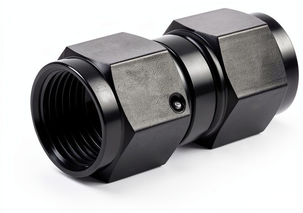 AN10 Fuel Line Union Fitting EVIL ENERGY 360° Swivel Straight-2