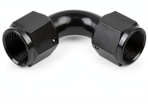 EVIL ENERGY AN10 Female to Female 90° Swivel Aluminum Fitting Set 2pcs-2