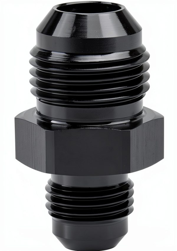 AN Male to Male Flare Coupler 8AN to 6AN Straight Aluminum EVIL ENERGY-0