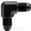AN Male Flare Coupler EVIL ENERGY 3AN Black Aluminum 1500 PSI-0