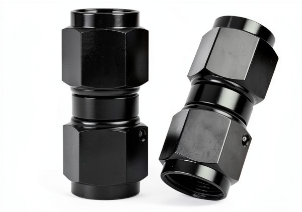 AN10 Fuel Line Union Fitting EVIL ENERGY 360° Swivel Straight-0